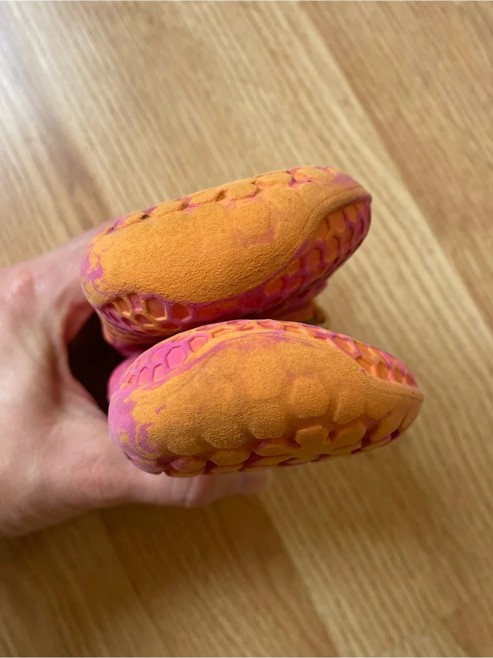 Vivo Barefoot Kids Pink & Orange Ultra Bloom Shoes